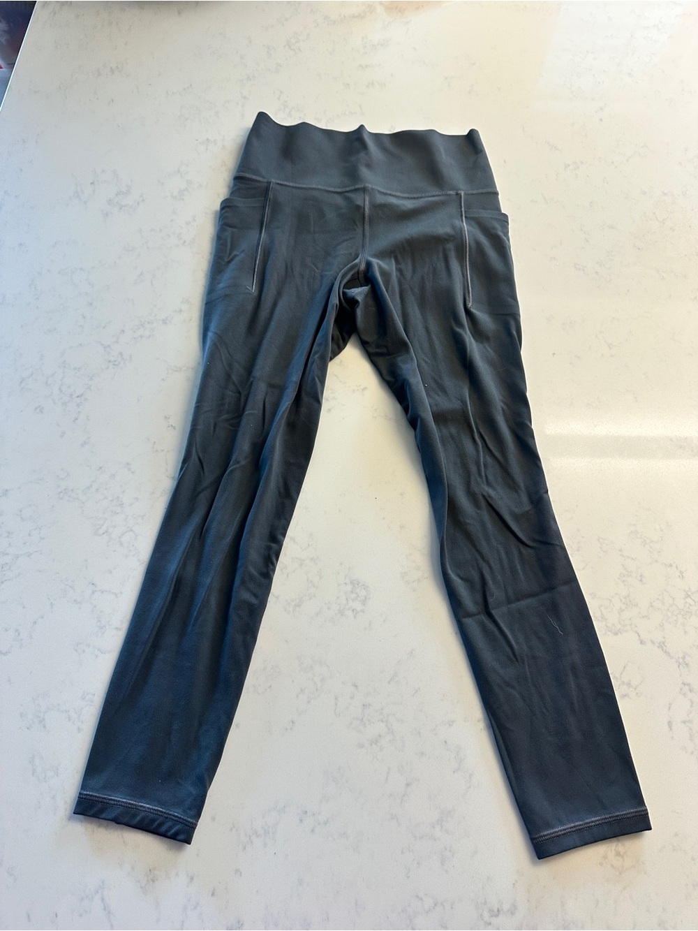 ATHLETA Salutation Stash 7/8 Tights leggings XS dark gray extra small